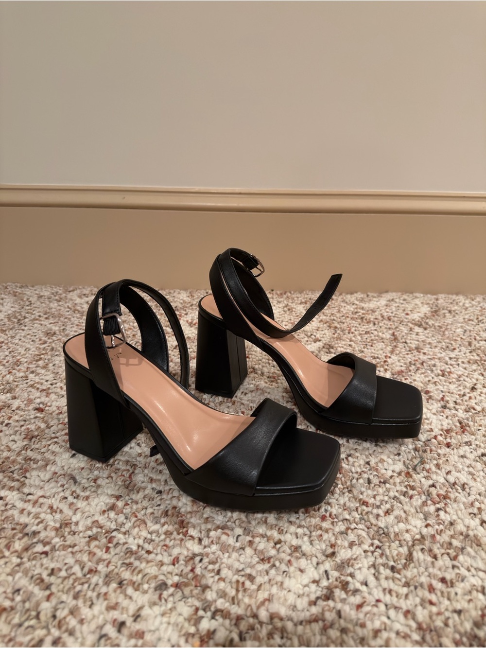 NEW Black Platform Heels